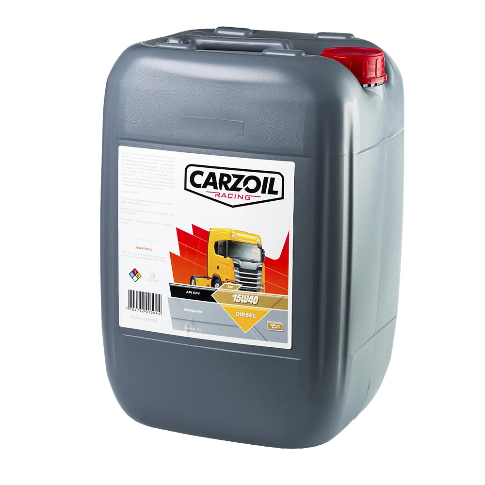 Lubricantes Carzoil Premium - Lubricante 15W40 Multigrado para Diesel Garrafa