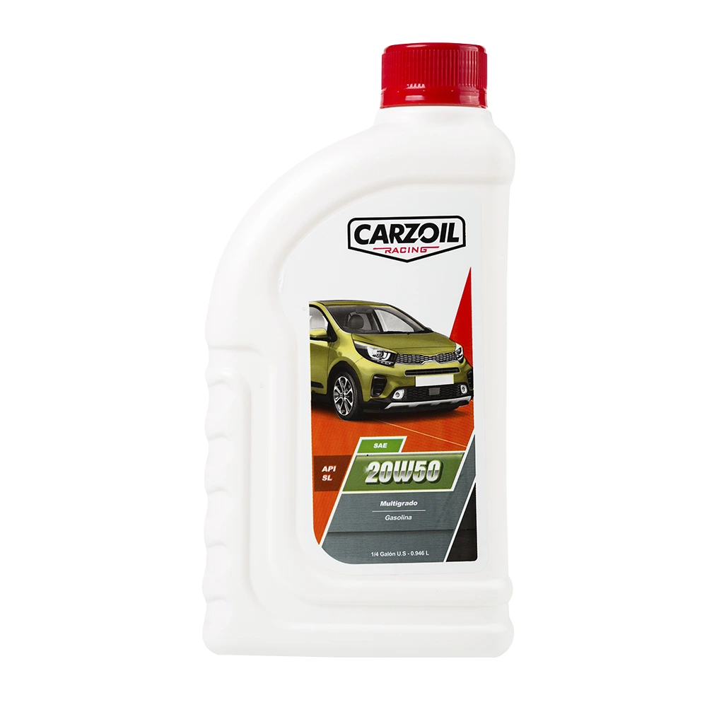 Lubricantes Carzoil Premium - Lubricante 20W50 Multigrado para Gasolina