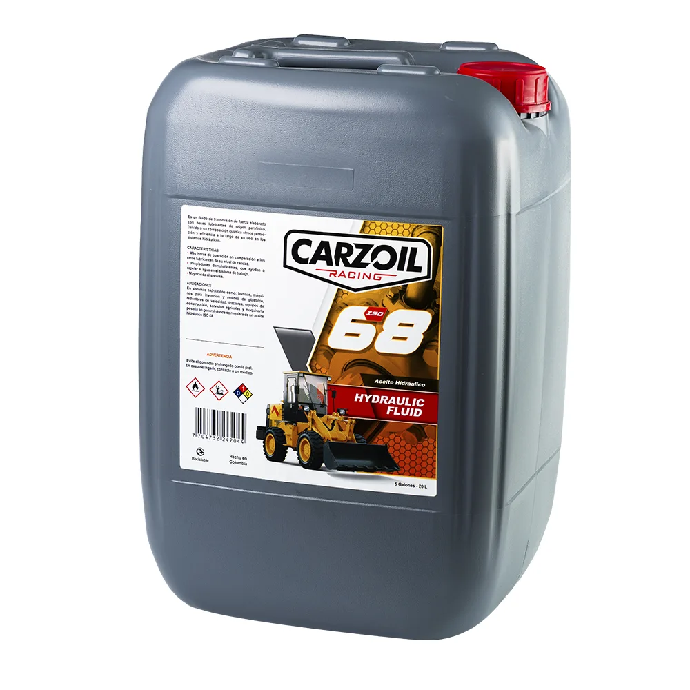 Lubricantes Carzoil Premium - Aceite Hidráulico ISO 68 Garrafa