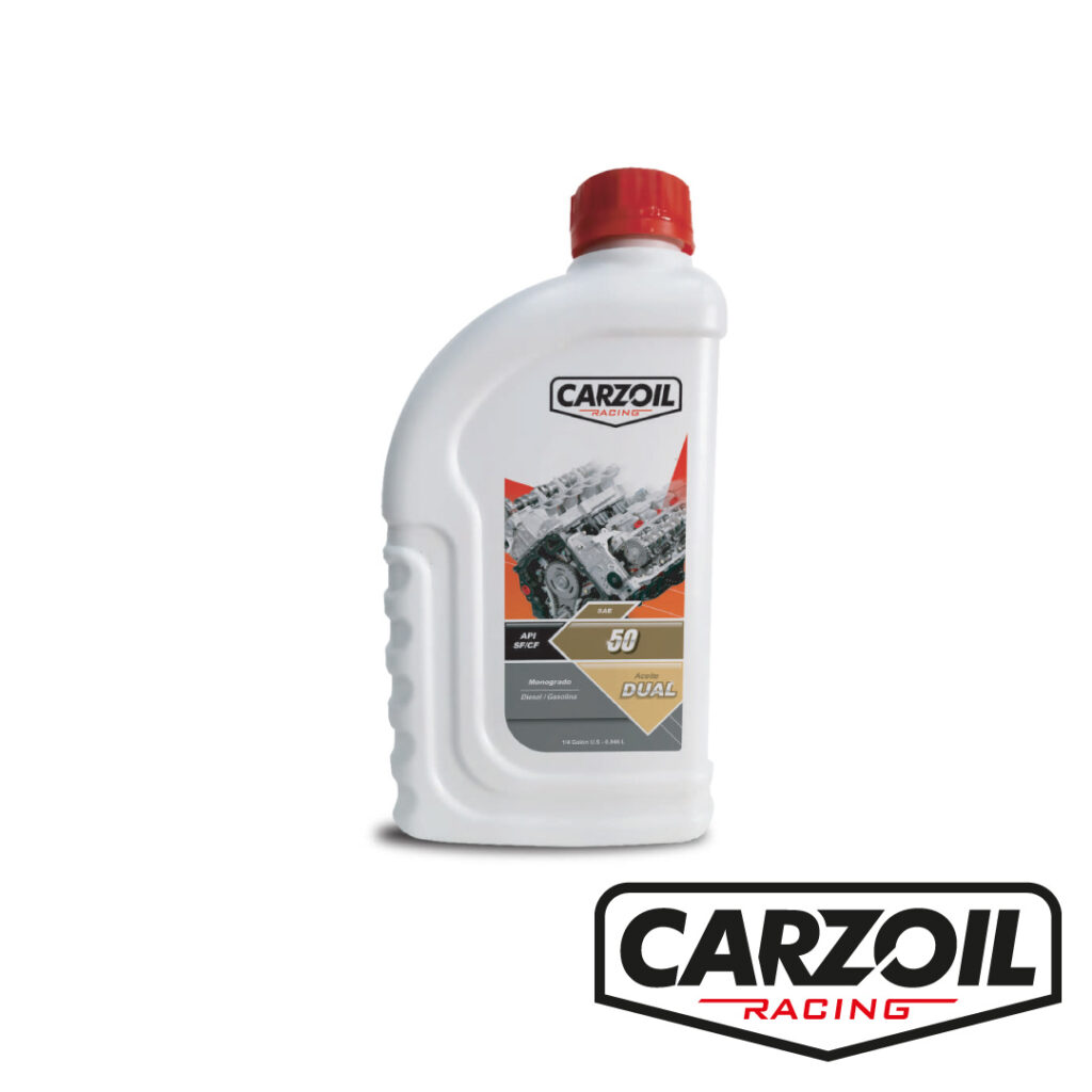 Lubricantes Carzoil Premium - SAE 50 Dual Monogrado Diesel y Gasolina