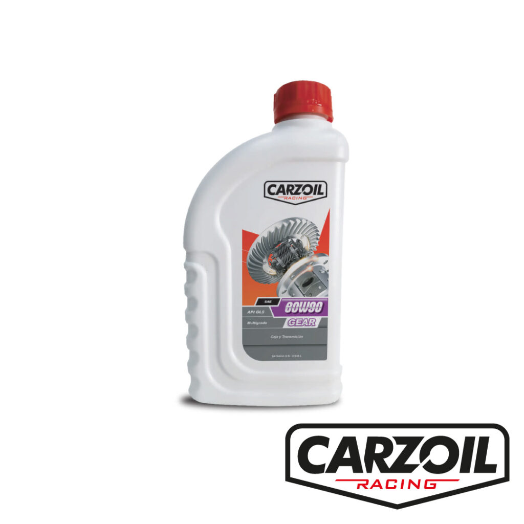 Lubricantes Carzoil Premium - Lubricante Premium Caja y Transmisión SAE API GL5 Multigrado 1/4 Carzoil